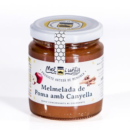 Melmelada poma amb canyella de Menorca Mel i untis (300gr)