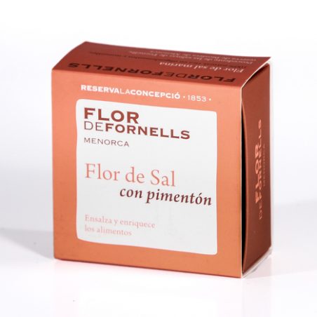 Flor de sal con pimentón (125gr)