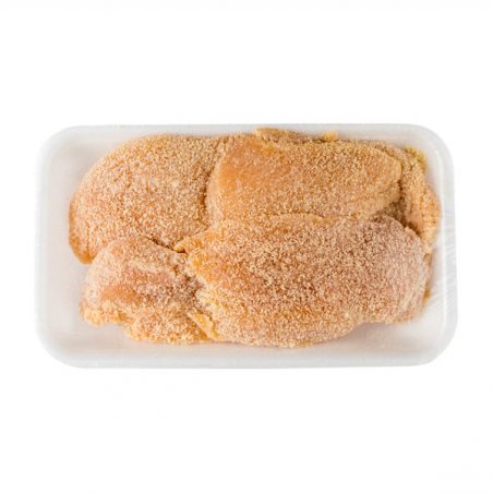 Pechuga pollo empanada de Menorca
