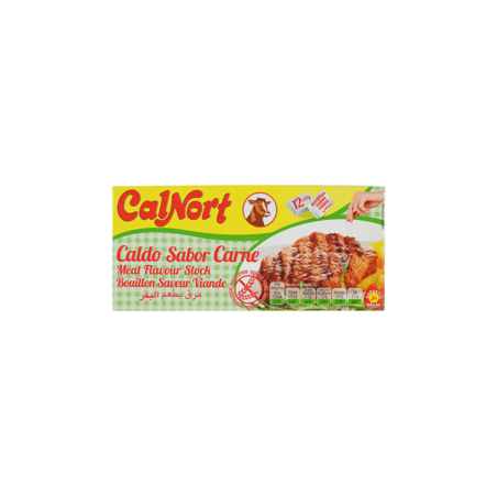 Caldo de carne Calnort 12 Pastillas (120gr)