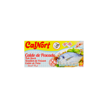 Caldo de pescado Calnort 12 Pastillas (120gr)